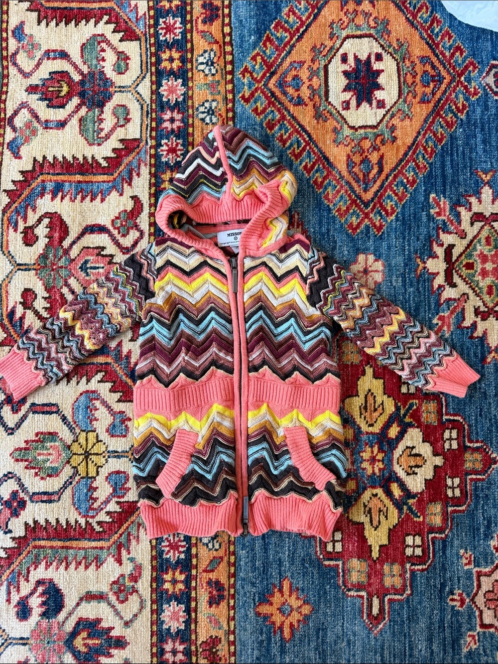 Target missoni zip up